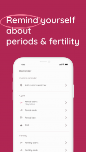 اسکرین شات 5 برنامه Life: Period Tracker Calendar