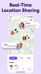 اسکرین شات 1 برنامه Life360: Stay Connected & Safe