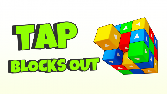 اسکرین شات 7 بازی Tap Out: Take Away 3D Cubes