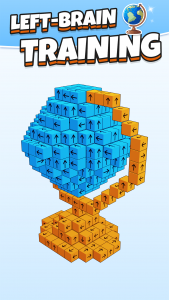 اسکرین شات 3 بازی Tap Out: Take Away 3D Cubes