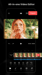 اسکرین شات برنامه LightCut -AI Auto Video Editor 3