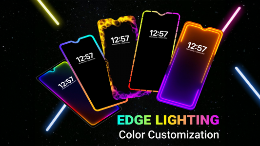 اسکرین شات برنامه Edge Lighting - Border Colors 1