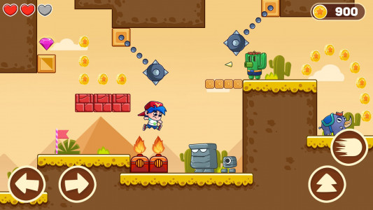 اسکرین شات بازی Super Rush - World Adventure 1