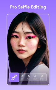 اسکرین شات 6 برنامه Facetune: Hair, Photo Editor