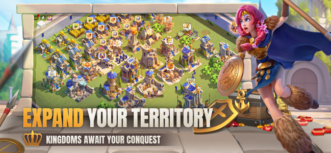 اسکرین شات 6 بازی Rise of Kingdoms: Lost Crusade