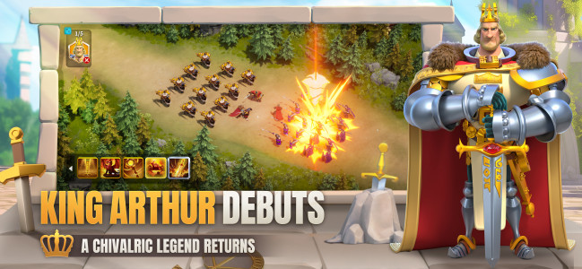 اسکرین شات 1 بازی Rise of Kingdoms: Lost Crusade