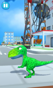 اسکرین شات بازی Talking Dinosaur 2