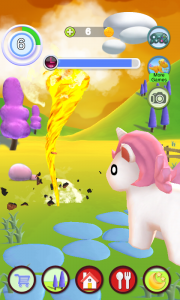 اسکرین شات بازی Talking Unicorn 7