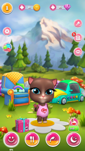 اسکرین شات بازی Lily The Cat: Virtual Pet Game 1
