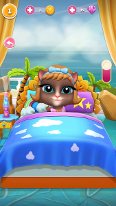 اسکرین شات بازی Lily The Cat: Virtual Pet Game 6