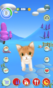 اسکرین شات بازی Talking Cat 1