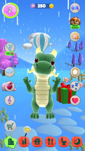 اسکرین شات 1 بازی Talking Dragon