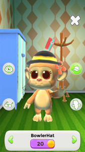 اسکرین شات 8 بازی Talking Monkey - Smart Buddy