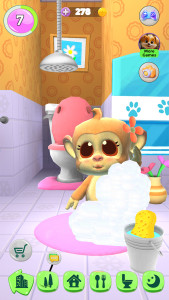 اسکرین شات 3 بازی Talking Monkey - Smart Buddy