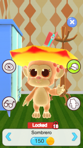 اسکرین شات بازی Talking Monkey 7