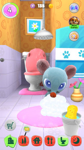 اسکرین شات 6 بازی Talking Mouse – Funny Pet