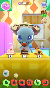 اسکرین شات 4 بازی Talking Mouse – Funny Pet