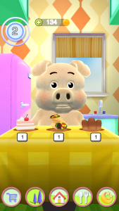 اسکرین شات بازی Talking Piggy 5