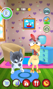 اسکرین شات بازی Talking Puppy And Chick 6