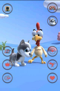 اسکرین شات 3 بازی Talking Puppy And Chick