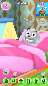 اسکرین شات 1 بازی Talking Rabbit -  My Pet Bunny