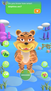 اسکرین شات 3 بازی Talking Tiger