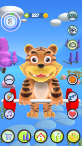 اسکرین شات بازی Talking Tiger 3