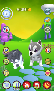 اسکرین شات بازی Talking Husky Dog 7