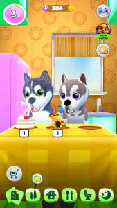 اسکرین شات 2 بازی Talking Husky Dog