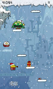 اسکرین شات بازی Doodle Jump Christmas Special 3