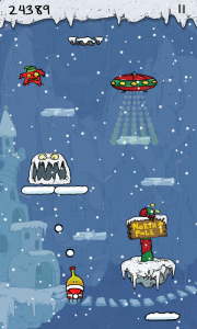 اسکرین شات 2 بازی Doodle Jump Christmas Special