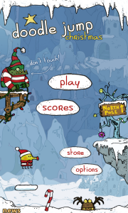 اسکرین شات 1 بازی Doodle Jump Christmas Special