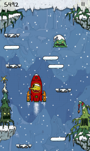 اسکرین شات بازی Doodle Jump Christmas Special 5