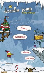 اسکرین شات بازی Doodle Jump Christmas Special 1