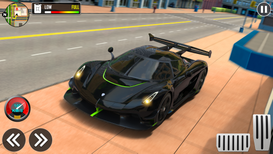 اسکرین شات 1 برنامه Real Car Driving 3D: Car Games