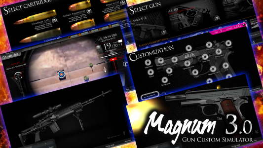 اسکرین شات بازی Magnum3.0 Gun Custom Simulator 8