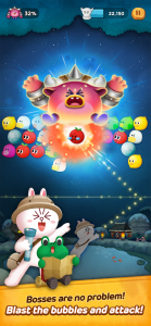 اسکرین شات 5 بازی LINE Bubble 2