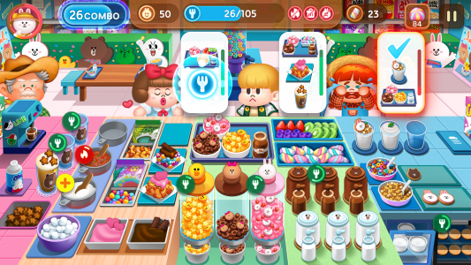 اسکرین شات بازی LINE CHEF A cute cooking game! 1