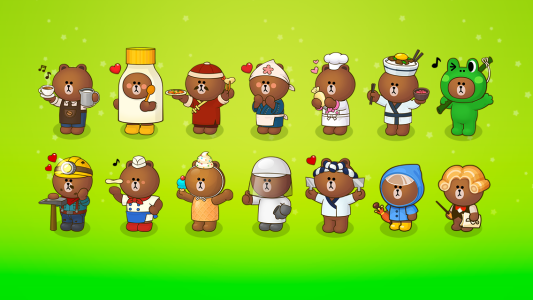 اسکرین شات 4 بازی LINE BROWN FARM