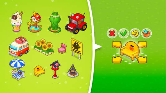 اسکرین شات 5 بازی LINE BROWN FARM