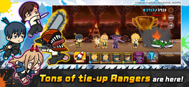 اسکرین شات 2 بازی "CHAINSAW MAN" x LINE Rangers!