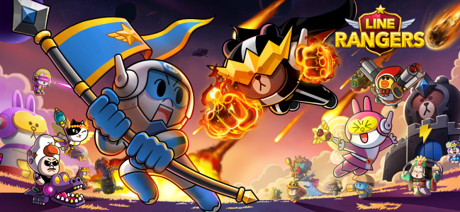 اسکرین شات 5 بازی LINE Rangers: Brown-Cony Wars!