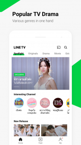 اسکرین شات برنامه LINE TV 1