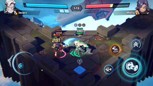 اسکرین شات بازی SMASH LEGENDS : Action Fight 1