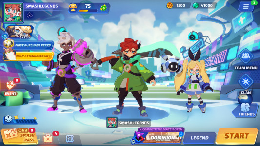اسکرین شات 8 بازی SMASH LEGENDS : Action Fight