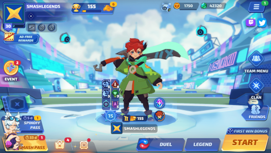 اسکرین شات بازی SMASH LEGENDS : Action Fight 6