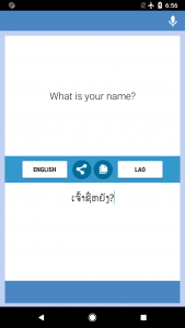 اسکرین شات 1 برنامه English-Lao Translator