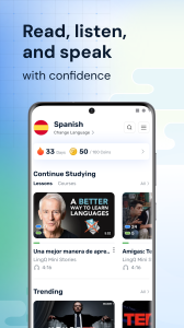 اسکرین شات 3 برنامه LingQ - Language Learning