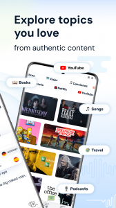اسکرین شات برنامه LingQ - Language Learning 2