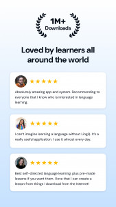 اسکرین شات برنامه LingQ - Language Learning 8